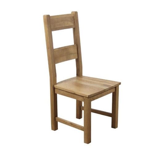 Hampshire Dining Chair With Solid Seat - Click Image to Close